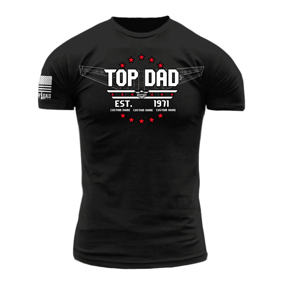 Top Dad - Customized T-Shirt