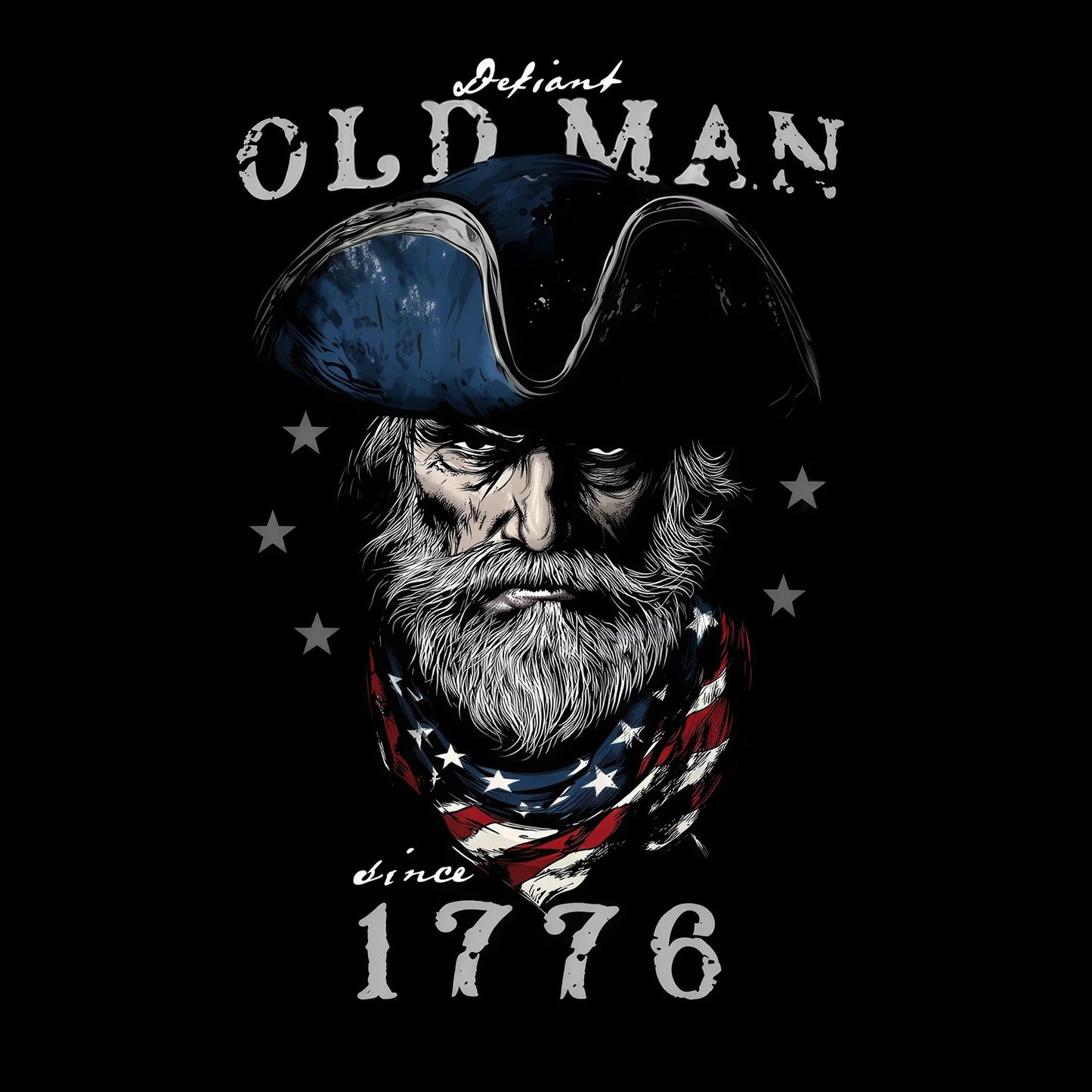 Defiant Old Man - T-Shirt