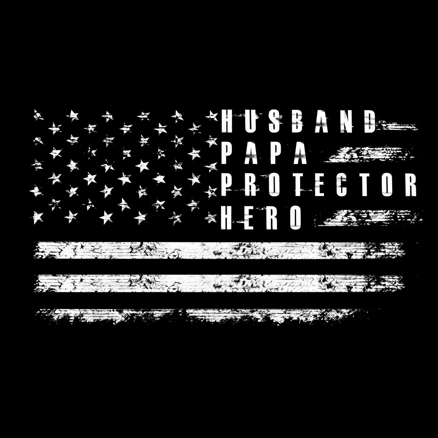 Husband  Daddy(Papa) Protector Hero - T-Shirt
