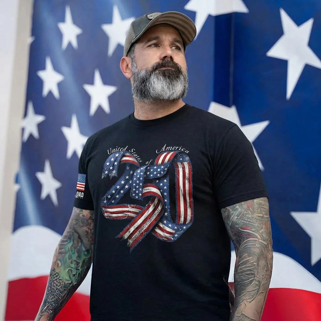 United States Semiquincentennial Ribbon - T-Shirt