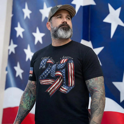United States Semiquincentennial Ribbon - T-Shirt