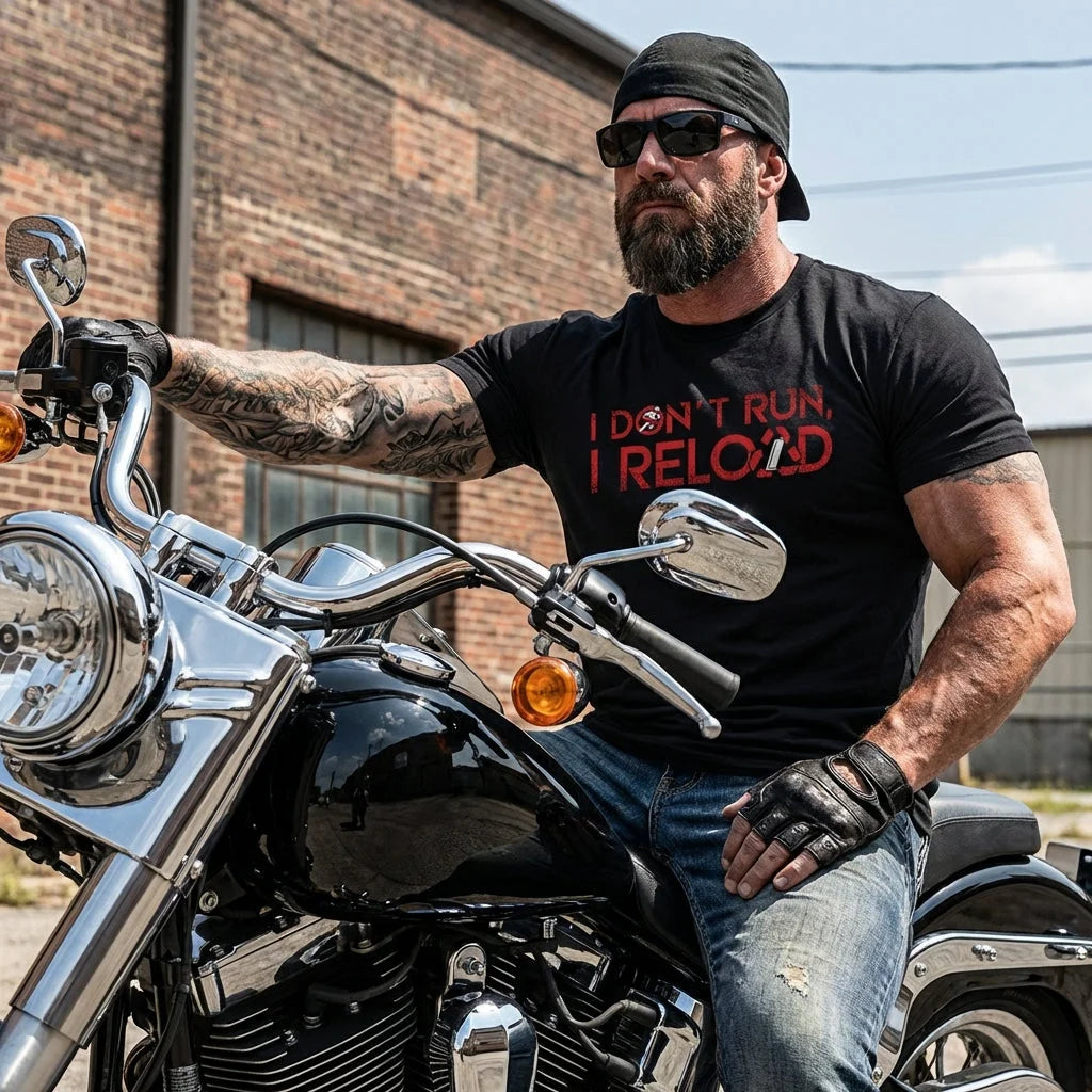 I Don't Run I Reload - T-Shirt