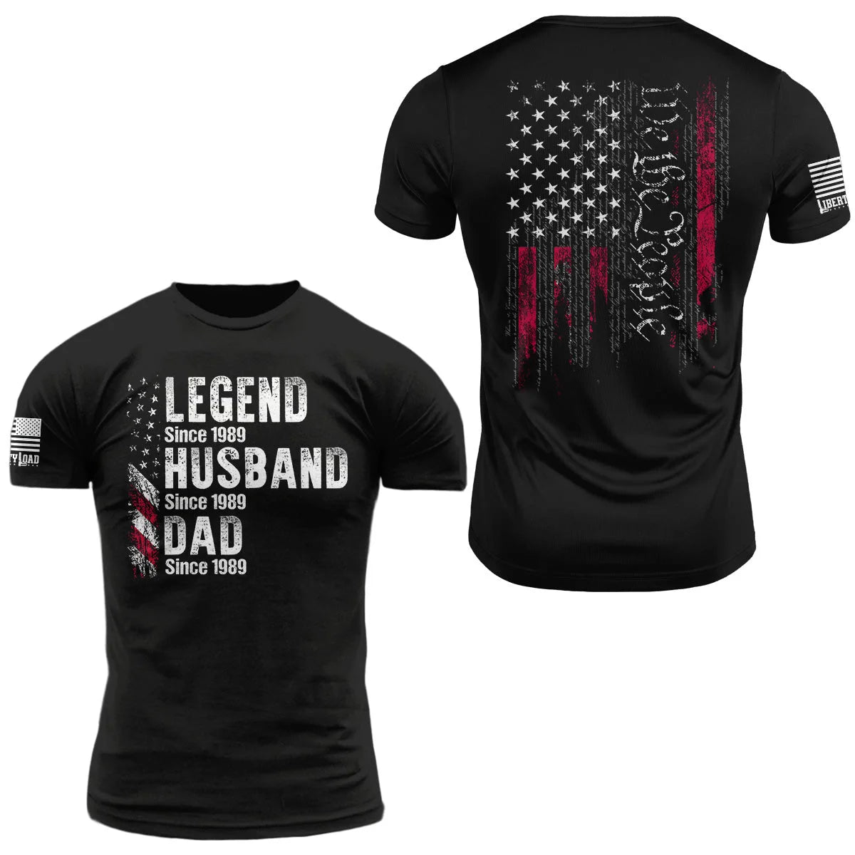 Legend Husband Dad Papa - Customized T-Shirt