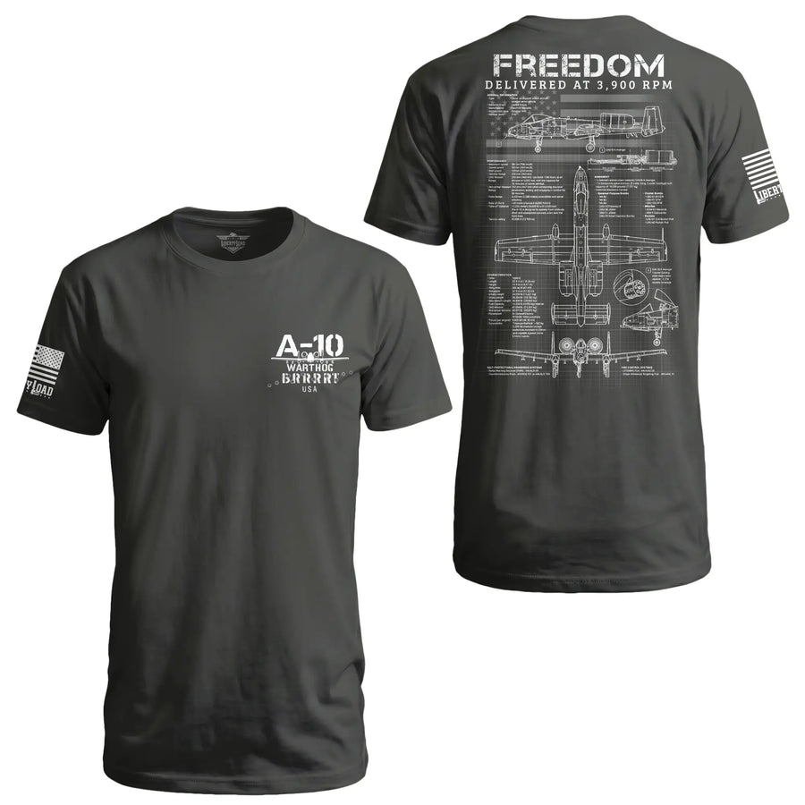 Freedom Delivered at 3900 RPM - T-Shirt