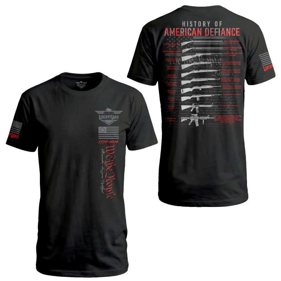 History of American Defiance - T-Shirt