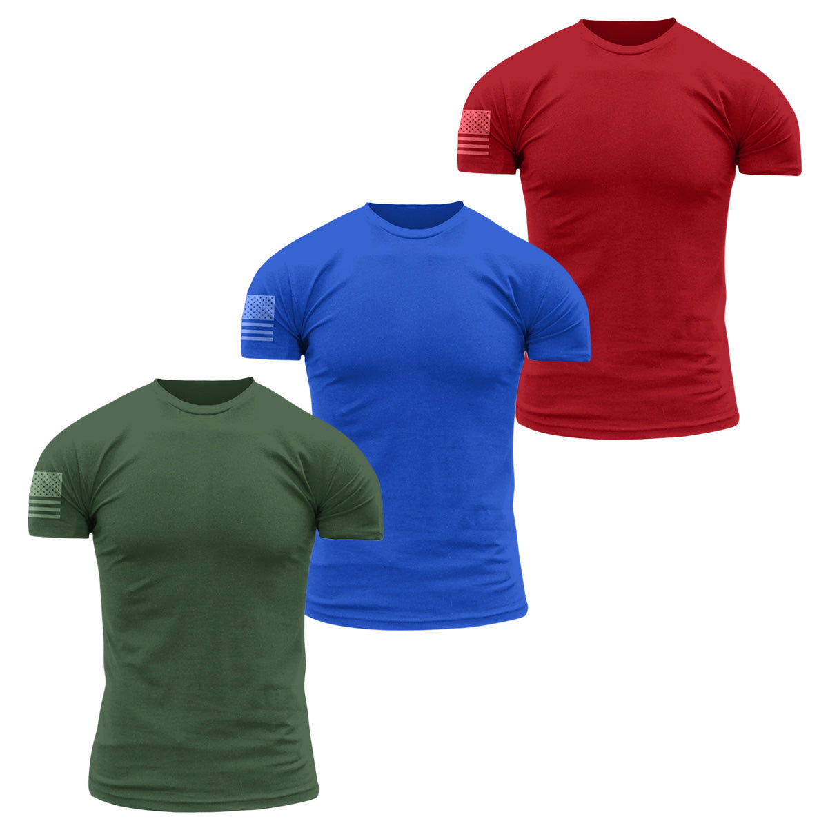 Premium Fabric Basic T-Shirt Holiday Collection 3-Pack