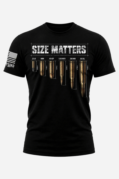 Caliber Size Matters T-SHIRT