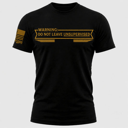 Unsupervised Warning T-Shirt