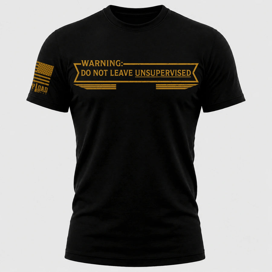 Unsupervised Warning T-Shirt