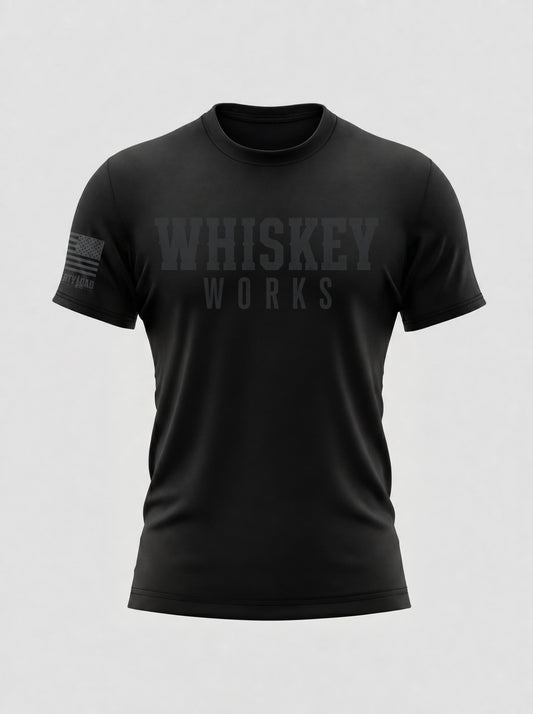 Whiskey  T-Shirt - Black
