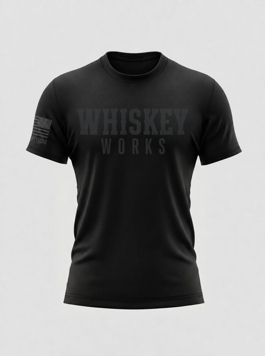 Whiskey  T-Shirt - Black